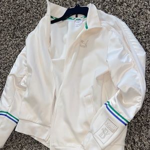 Puma x Big Sean cream zip up jacket
